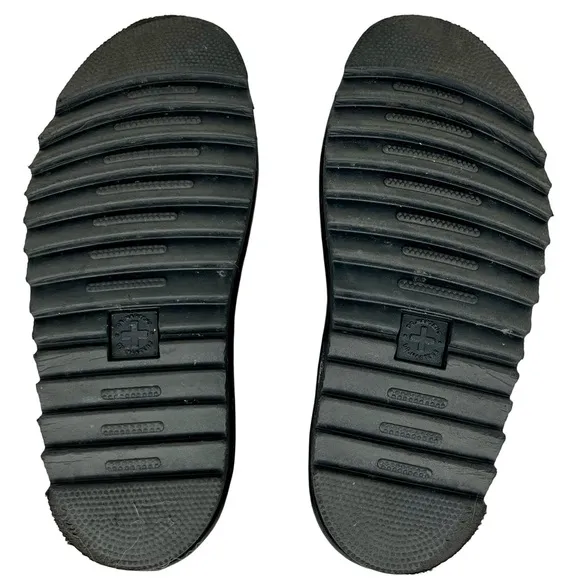 Dr. Martens Pink and Black Platform Sandals
