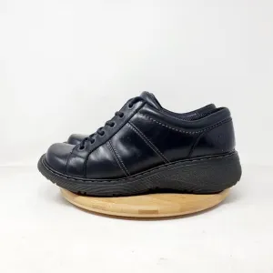 Dr Martens Shoes Womens 8 Bailey Black Oxford Punk Goth Chunky Academia