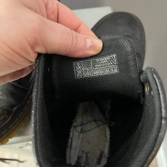 Dr martens size 38 boots