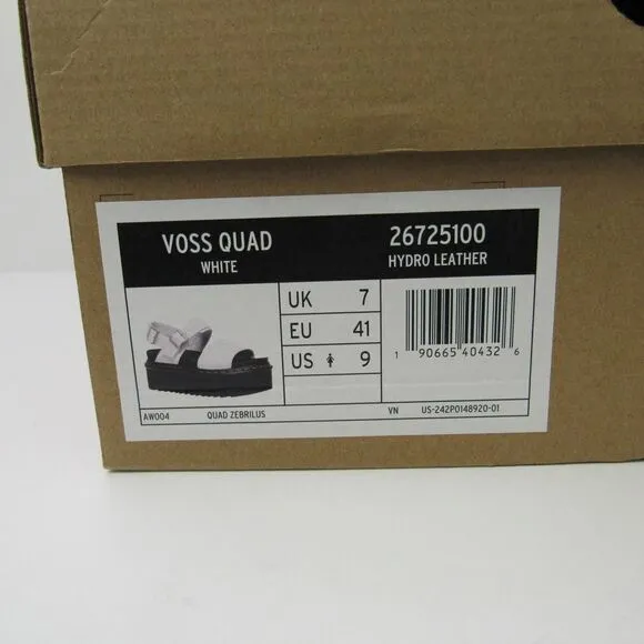 Dr. Martens Voss Quad Women's Sandals in White SZ 9