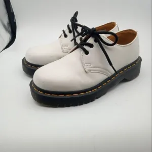 Dr. Martens White Oxfords