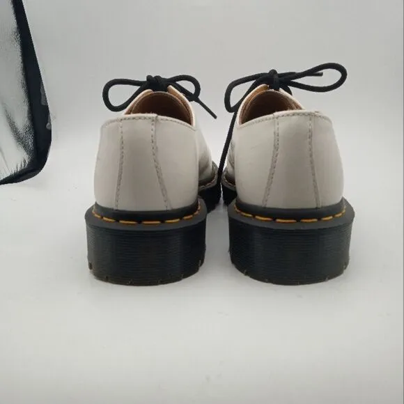 Dr. Martens White Oxfords