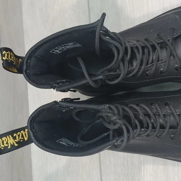 Dr.Martens Womens Y2K High Top 1460J Boots Moto Combat Chunky Tractor shoes 5