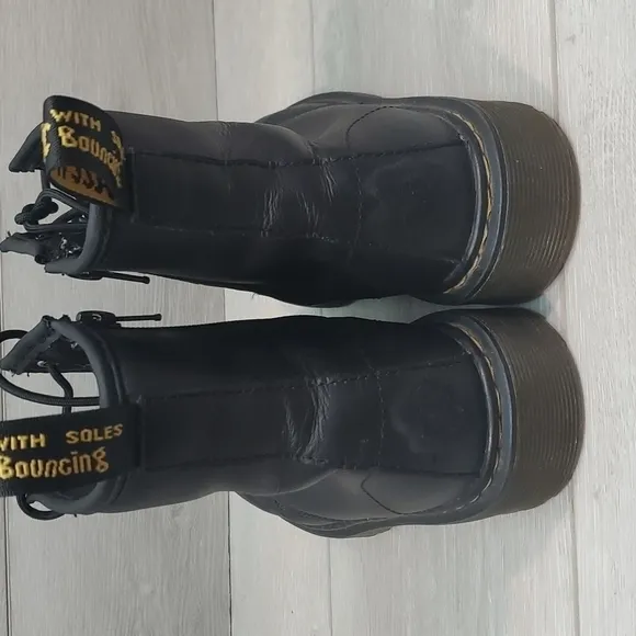 Dr.Martens Womens Y2K High Top 1460J Boots Moto Combat Chunky Tractor shoes 5