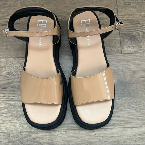 E8 by MIISTA Pauline Mary Jane Platform Sandals Sz 10.5