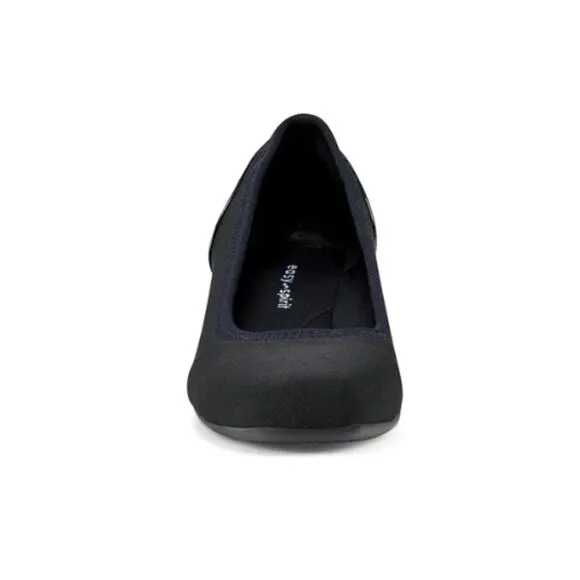 Easy Spirit Gwenyth Low Wedge Pumps in Black NEW Size 9 M