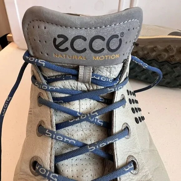 Ecco Biom Hybrid Spikeless Golf Shoes Mens EU 46 US 12 Gray Yak Leather