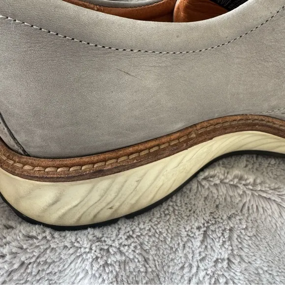 Ecco ST 1 Hybrid Lite Nubuck Leather Gray Men’s Dress Shoes Size 7-7.5