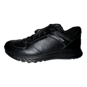 ECCO ST.1 Lite Hybrid Shoes Women's Size 10 Black Leather Athletic Sneakers