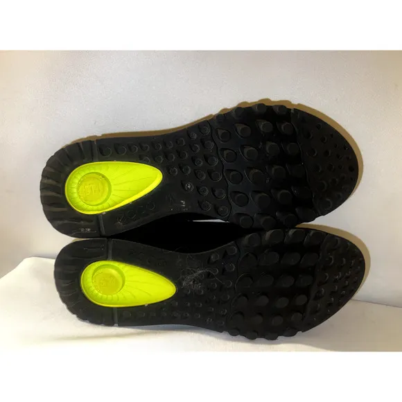 ECCO ST.1 Lite Hybrid Shoes Women's Size 10 Black Leather Athletic Sneakers