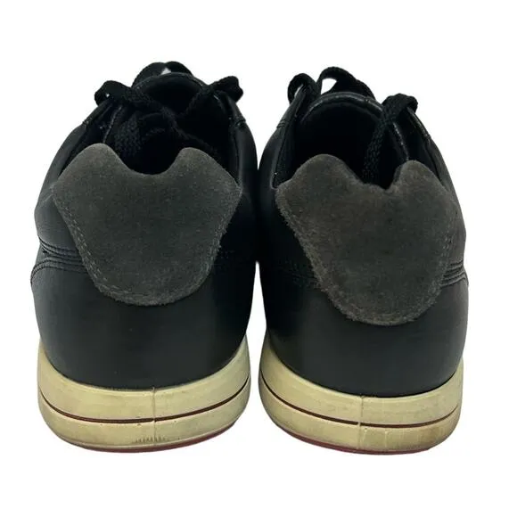 Ecco Street Premier Spikeless Golf Shoes Sneaker Black Leather Mens Sz EU45 US11