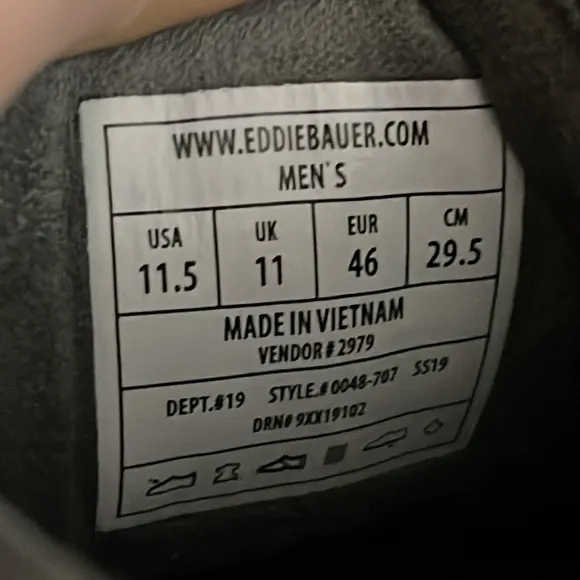 Eddie Bauer Cloudline Gray Chukka Boots /‎ SZ 11.5