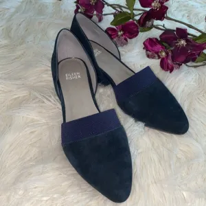 EILEEN FISHER se suede leather shoes