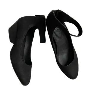 Eileen Fisher Women Ankle Strap Wedge Leather Shoes sz 10