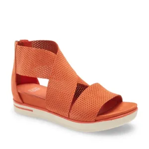 Eileen Fisher Women's Orange Nubuck Sport Platform Sandals size 8.5.