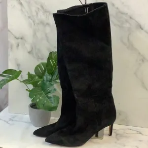 Elegant Black Knee-High Women's Boots