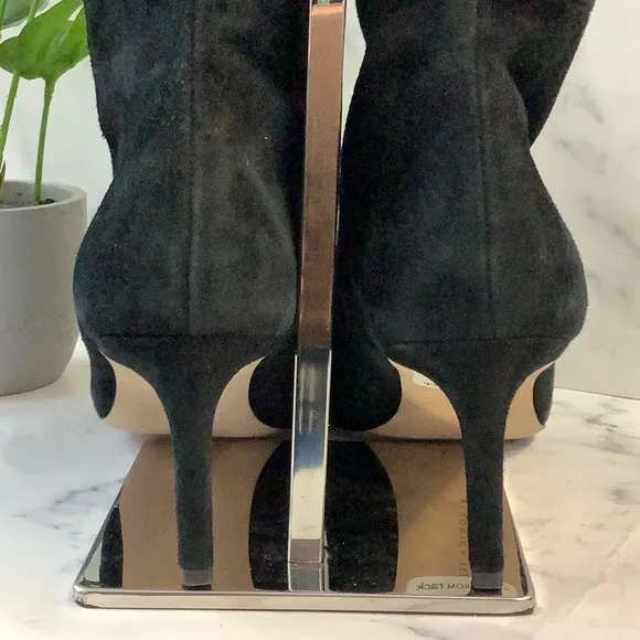 Elegant Black Knee-High Women's Boots