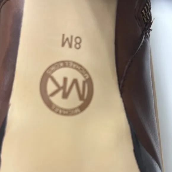 Elegant Brown Leather Knee-High Boots