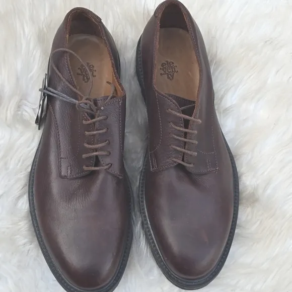 Eleventy Men's Brown Lace-up Shoes 41  NEW