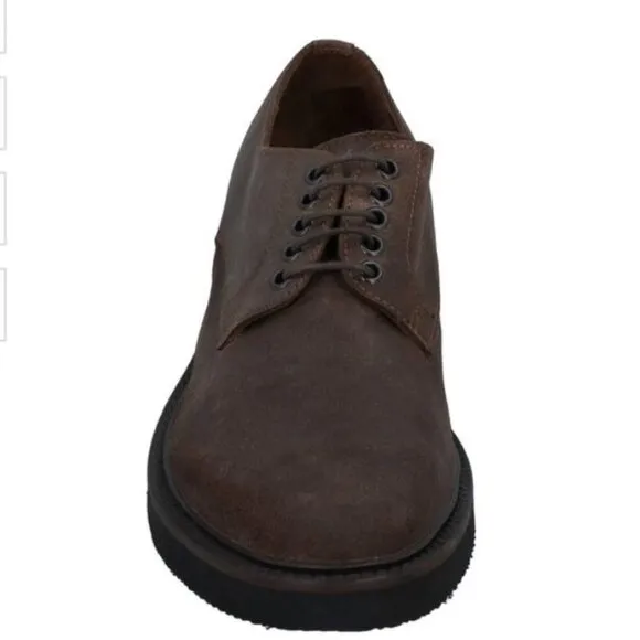 Eleventy Men's Brown Lace-up Shoes 41  NEW