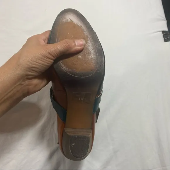Elite by Corkeys Shoes Sawtooth Women’s 10 Hand Multicolored Leather Boots
