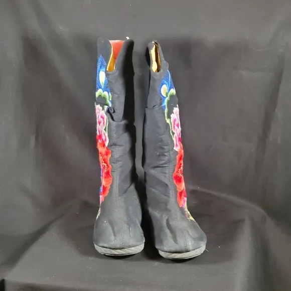 Embroidered Boots