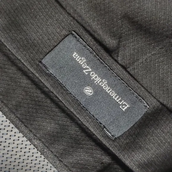 Ermenegildo Zegna Vintage Pure Wool Flat Front Luxury Trousers (Portugal)