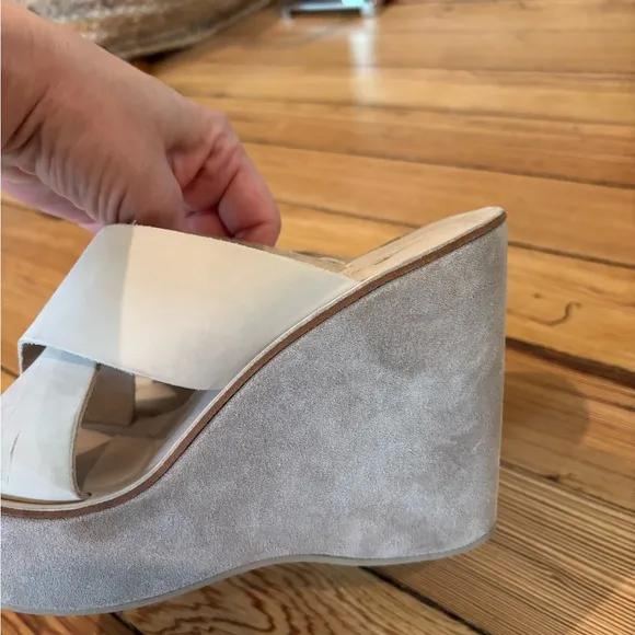FABIO RUSCONI Platform Sandals 38 US 7.5