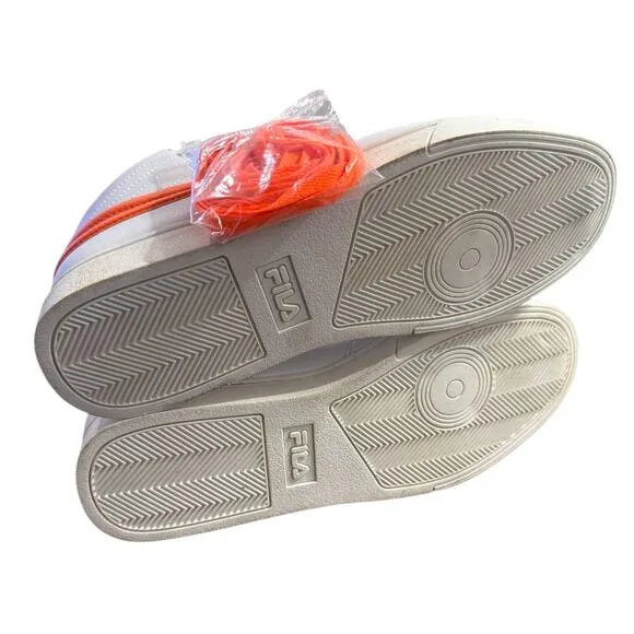 Fila Vulc 13 Reflective High-Top Sneaker Shoes Men's US 9 | EUR 42 White w/ Box