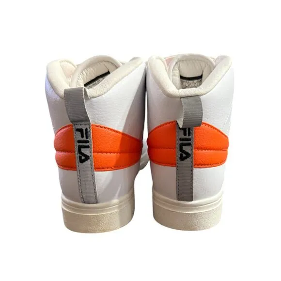 Fila Vulc 13 Reflective High-Top Sneaker Shoes Men's US 9 | EUR 42 White w/ Box