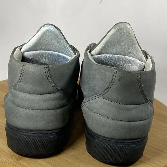Filling Pieces Ronnie Fieg Sneakers Gray Leather Lined Size 7.5 US 38 EU