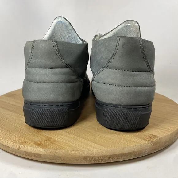 Filling Pieces Ronnie Fieg Sneakers Gray Leather Lined Size 7.5 US 38 EU