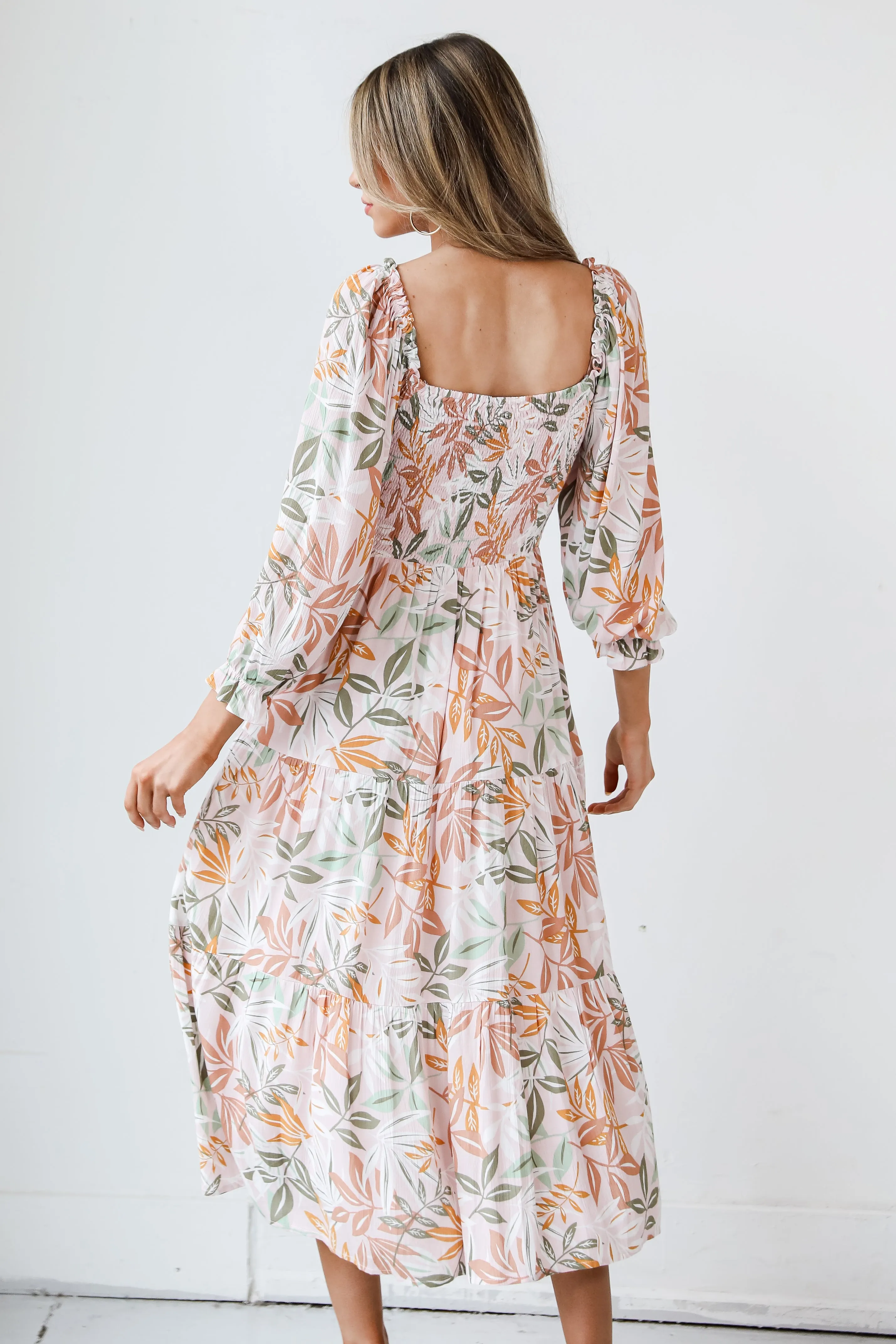 FINAL SALE - Tropical Daydream Midi Dress
