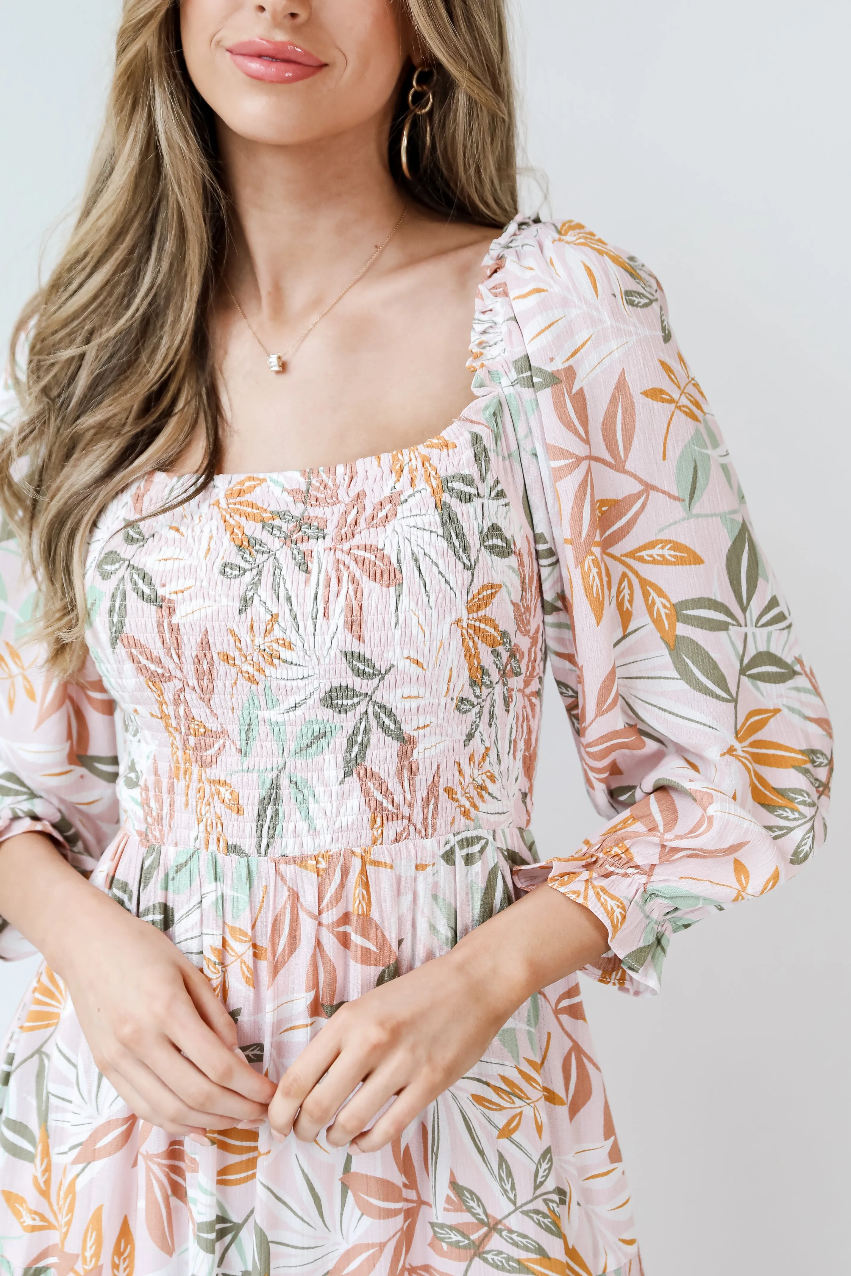 FINAL SALE - Tropical Daydream Midi Dress