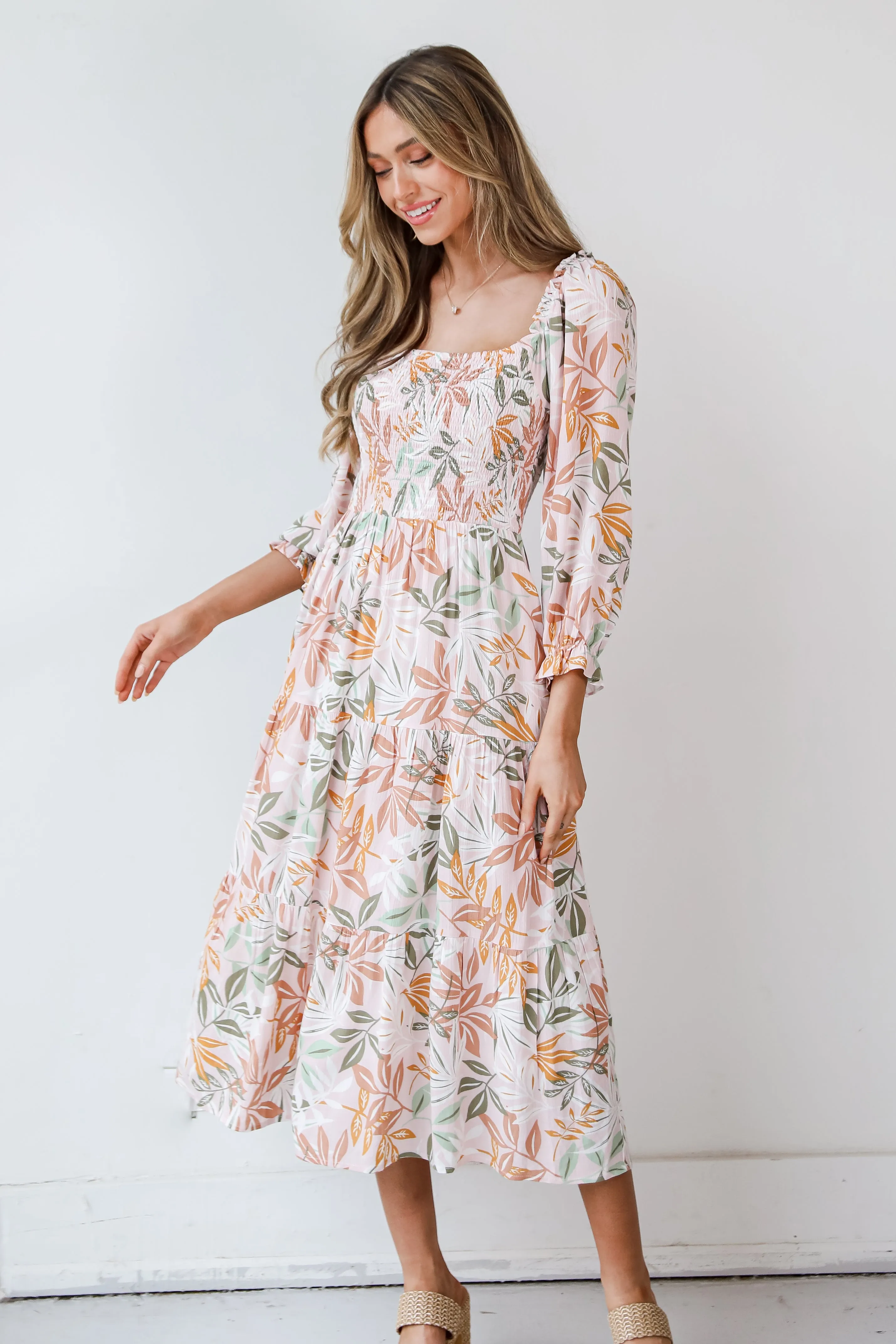 FINAL SALE - Tropical Daydream Midi Dress