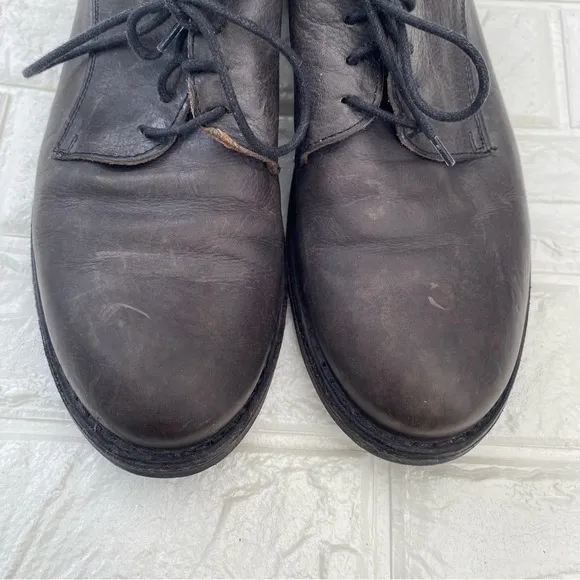 Fiorentini   Baker Leather Lace Up Boots Dress Shoes 39