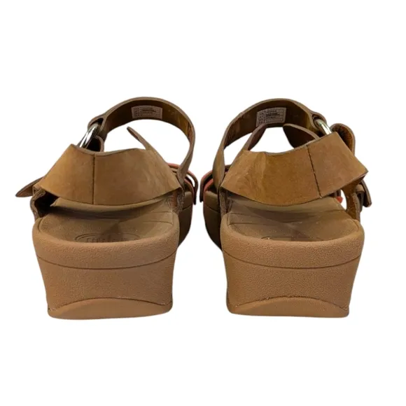 Fitflop Via Bar Sandals EUC $166 Size 7     S3354