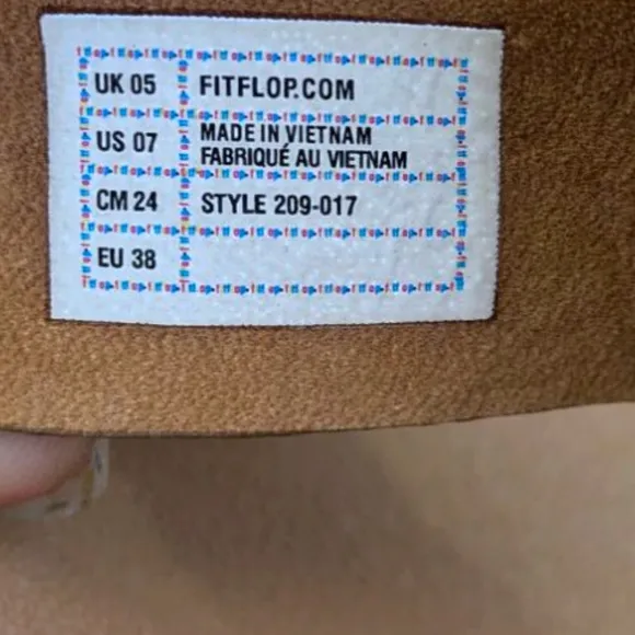 Fitflop Via Bar Sandals EUC $166 Size 7     S3354