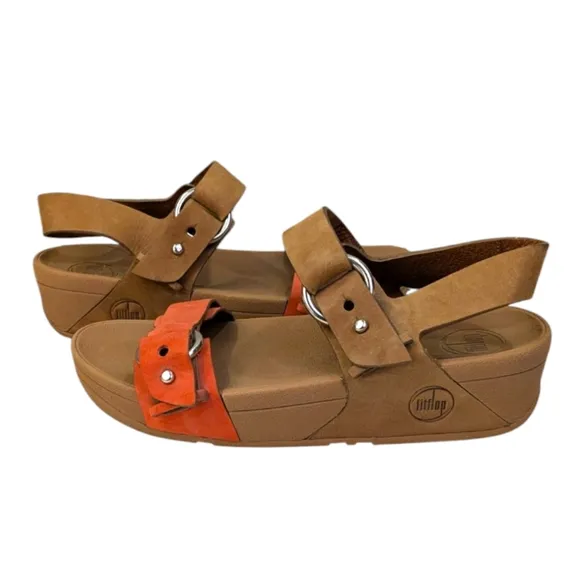 Fitflop Via Bar Sandals EUC $166 Size 7     S3354