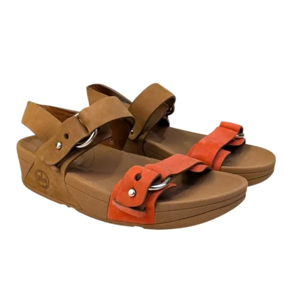 Fitflop Via Bar Sandals EUC $166 Size 7     S3354
