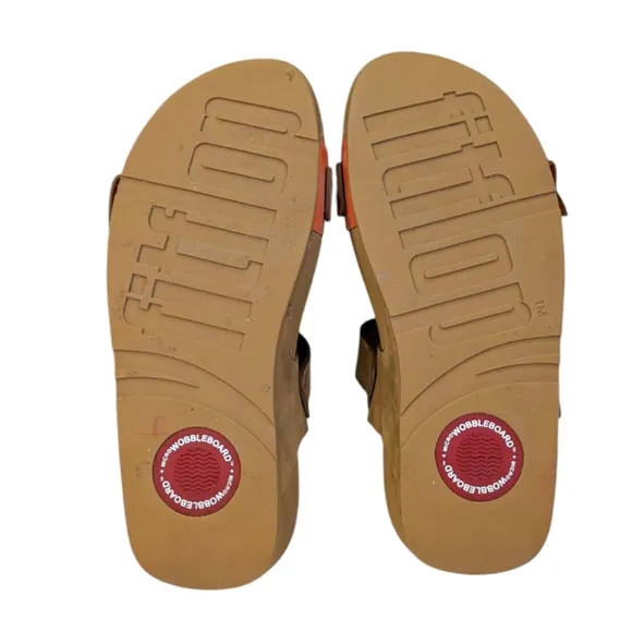Fitflop Via Bar Sandals EUC $166 Size 7     S3354