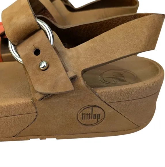 Fitflop Via Bar Sandals EUC $166 Size 7     S3354