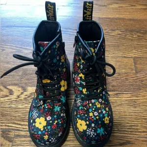Floral Dr.Martens Boots