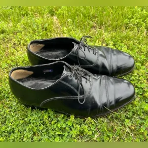Florsheim Mens 8.5 E Leather Cap Toe Lace Up Oxford Dress Shoes 76403