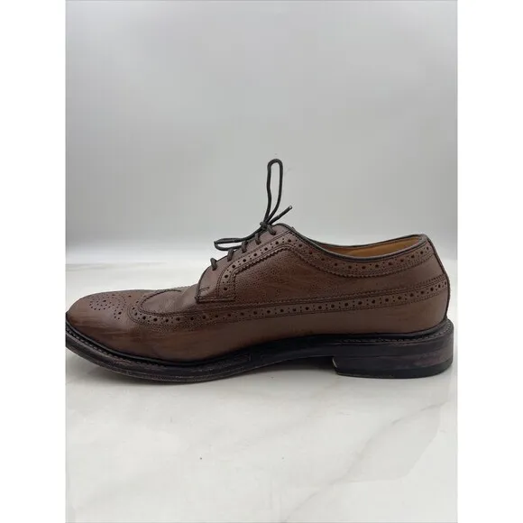 Florsheim Shoes Mens 10.5 Royal Imperial Brown Leather Kenmoor Wingtip 17109 03