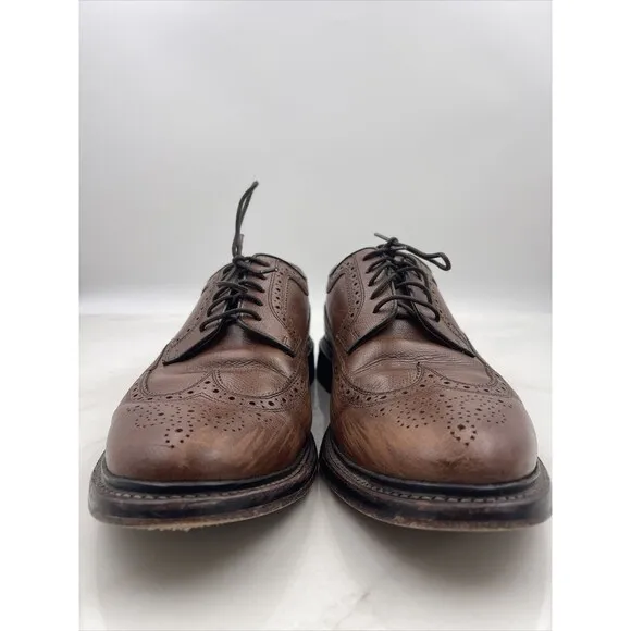 Florsheim Shoes Mens 10.5 Royal Imperial Brown Leather Kenmoor Wingtip 17109 03