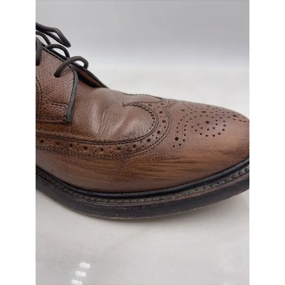 Florsheim Shoes Mens 10.5 Royal Imperial Brown Leather Kenmoor Wingtip 17109 03