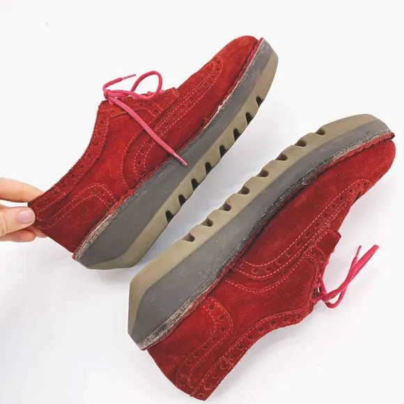 Fly London Jane Super Chunky Lace Up Oxford Shoes