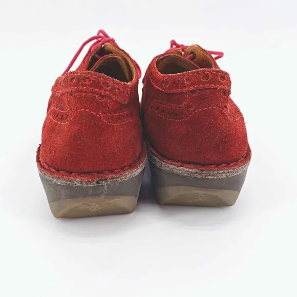 Fly London Jane Super Chunky Lace Up Oxford Shoes