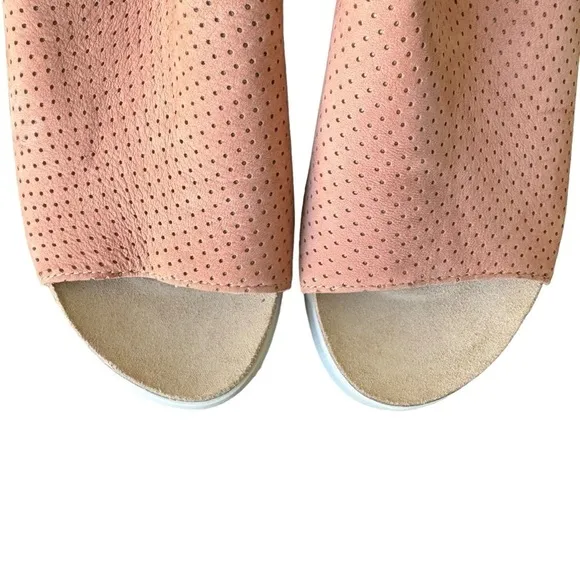 Fly London - NWOB Whin 176 Fly Slide Wedge Sandal in Rose Sz 40